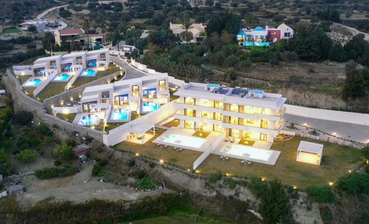Pantheon Luxury Villas Rhodes Island Афанду Екстер'єр фото