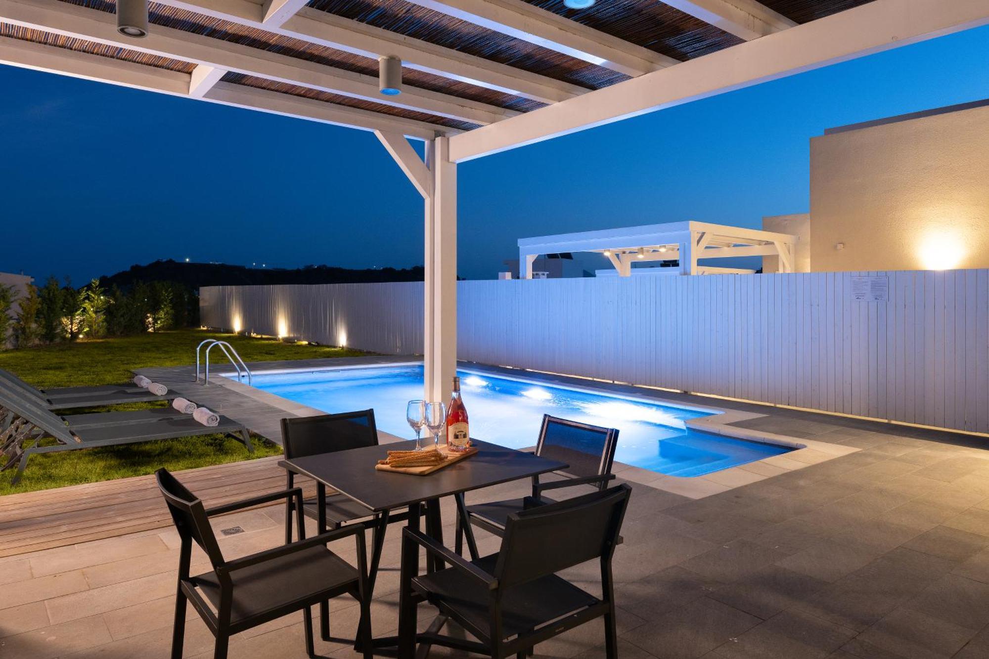 Pantheon Luxury Villas Rhodes Island Афанду Екстер'єр фото