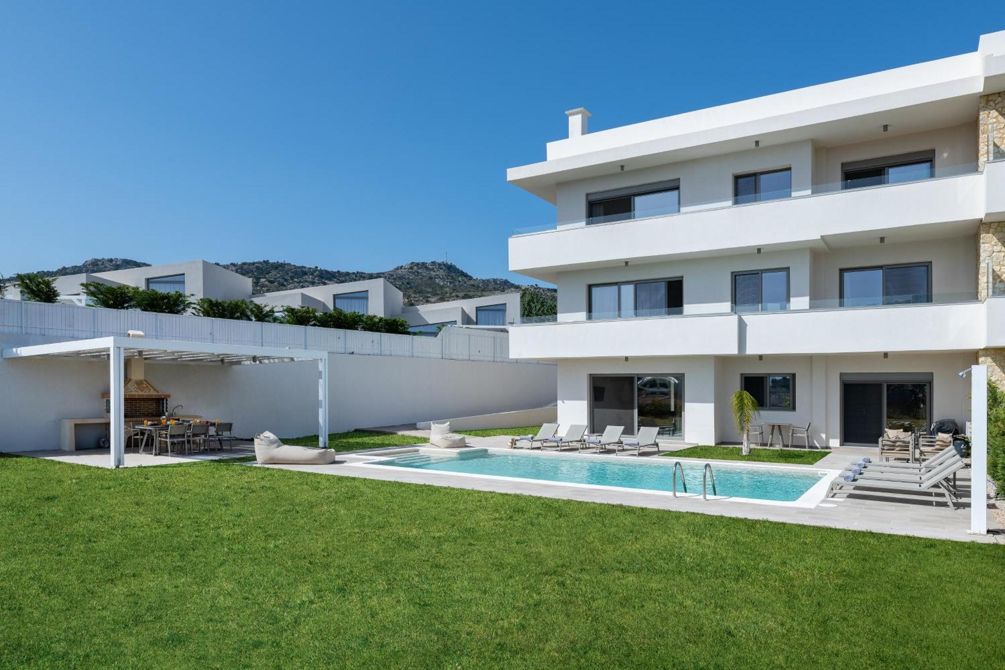 Pantheon Luxury Villas Rhodes Island Афанду Екстер'єр фото