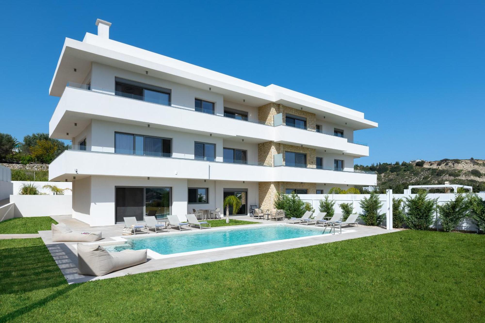 Pantheon Luxury Villas Rhodes Island Афанду Екстер'єр фото
