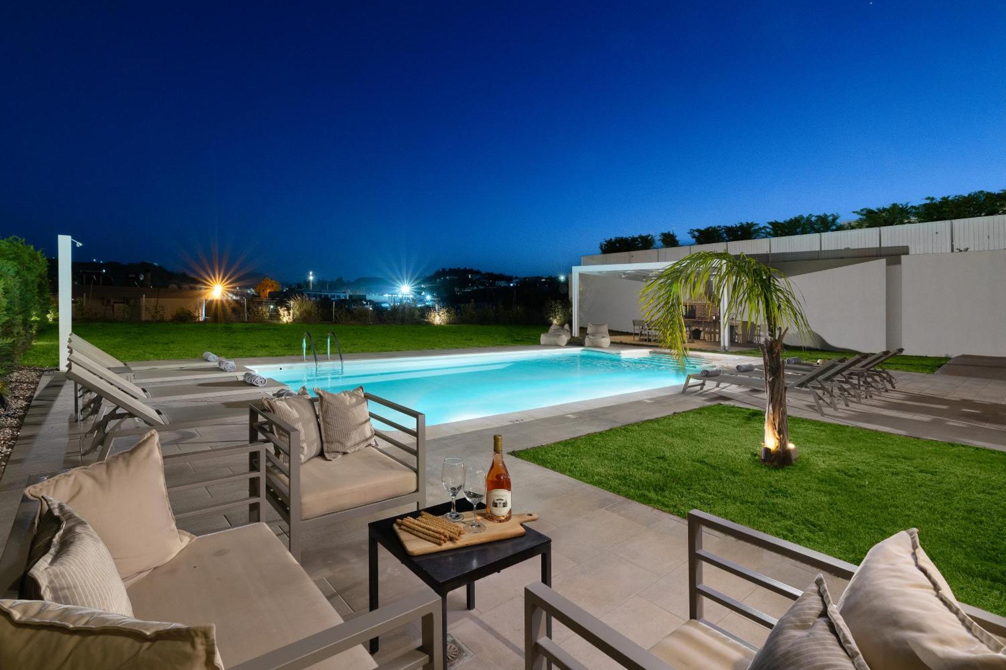 Pantheon Luxury Villas Rhodes Island Афанду Екстер'єр фото