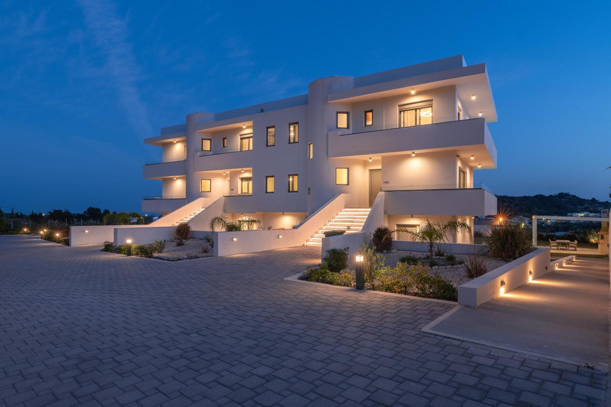 Pantheon Luxury Villas Rhodes Island Афанду Екстер'єр фото
