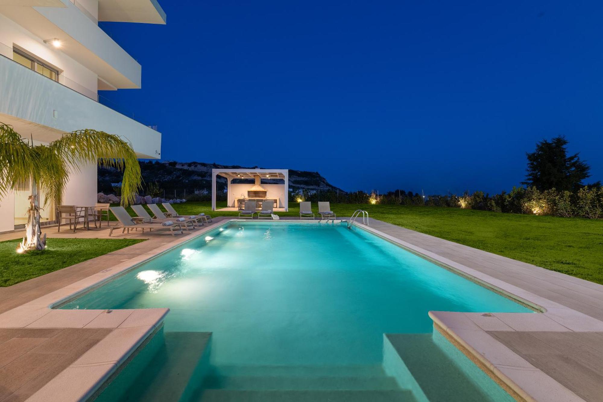 Pantheon Luxury Villas Rhodes Island Афанду Екстер'єр фото