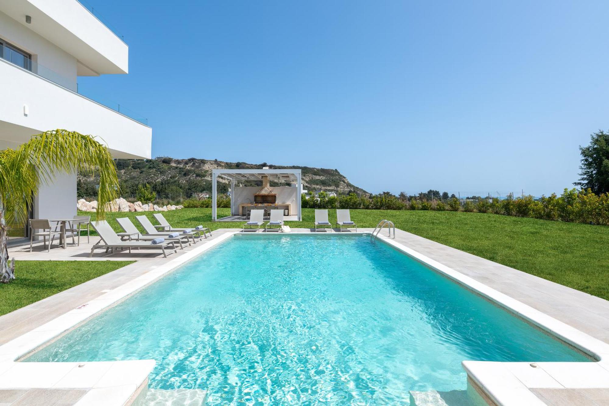 Pantheon Luxury Villas Rhodes Island Афанду Екстер'єр фото
