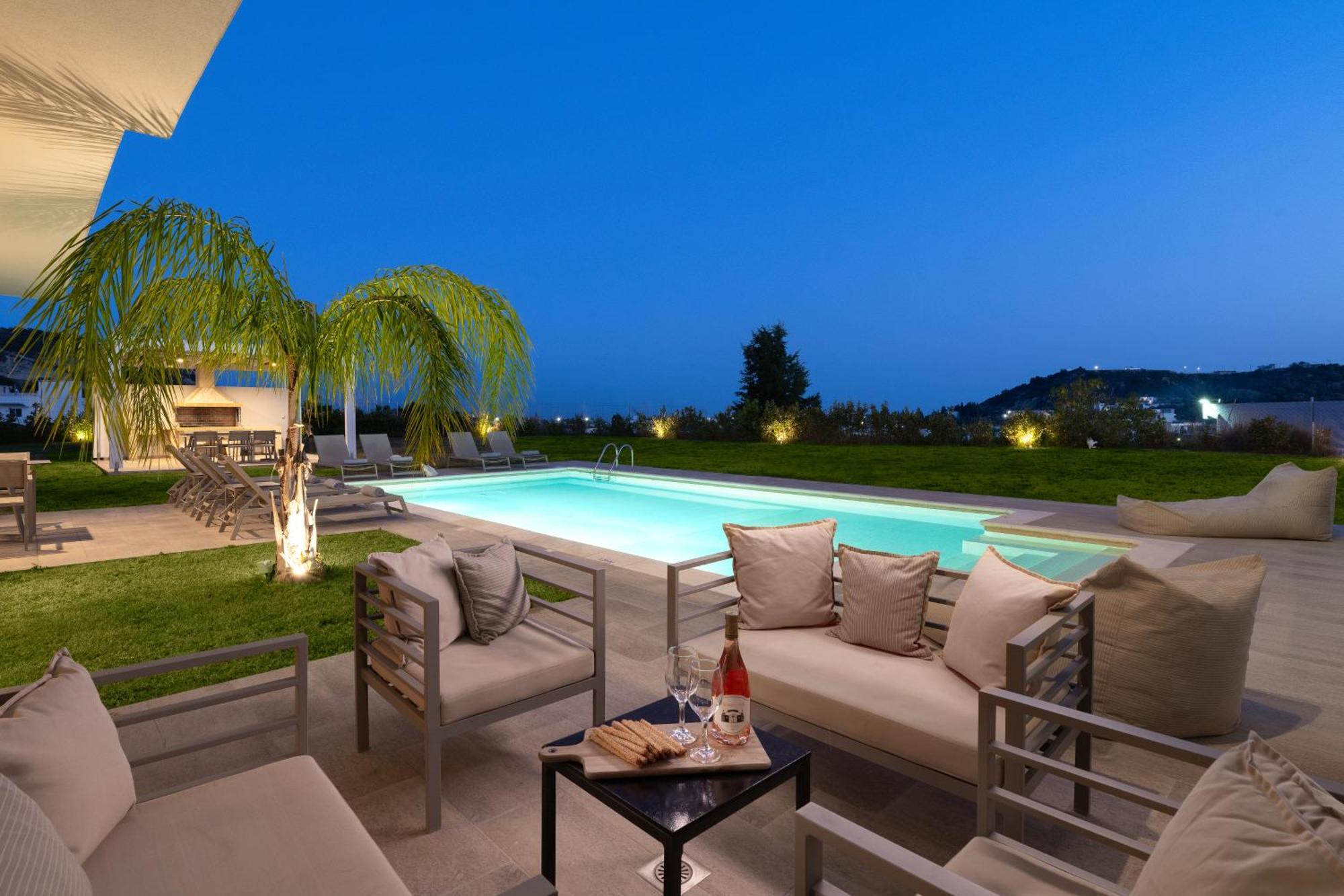 Pantheon Luxury Villas Rhodes Island Афанду Екстер'єр фото