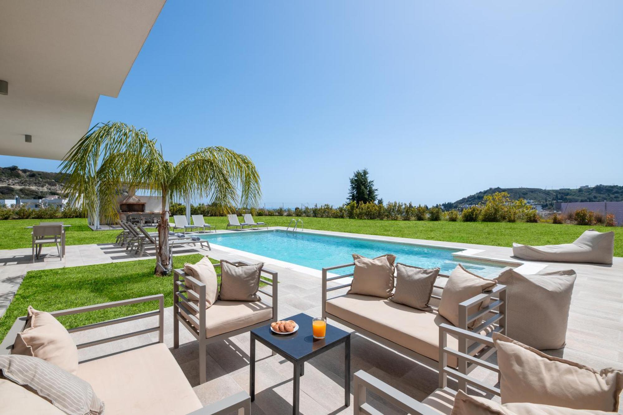 Pantheon Luxury Villas Rhodes Island Афанду Екстер'єр фото